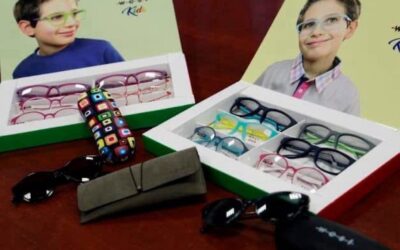 Donation de 166 paires de lunettes